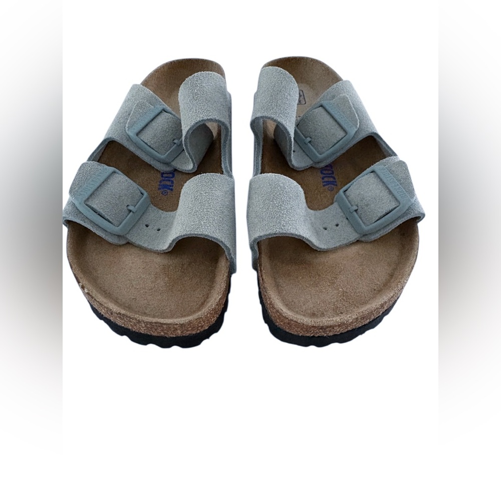 NWOT Birkenstock Arizona Suede Soft Footbed. Women’s Size 8 Narrow - Picture 5 of 6
